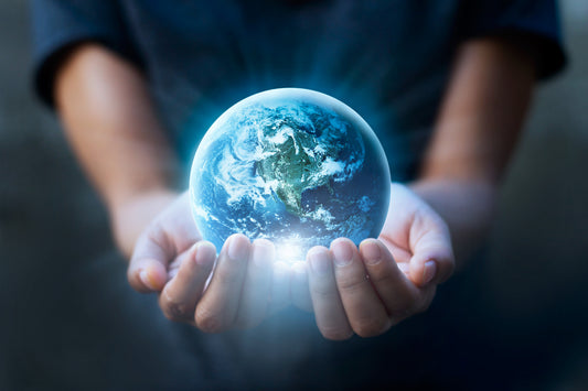 world in hands
